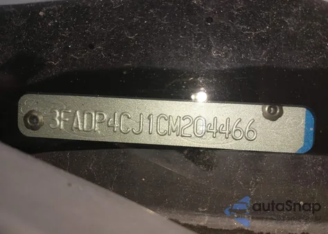 2012 Ford Fiesta Sel из США, поврежденный, VIN 3FADP4CJ1CM204466